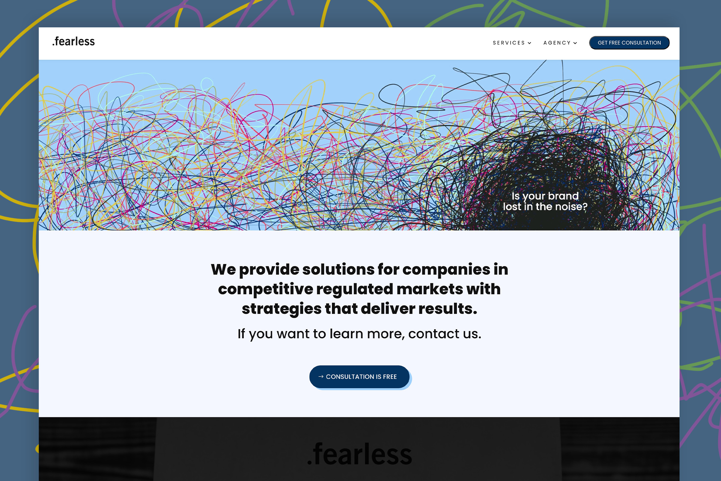 Fearless Agency Site